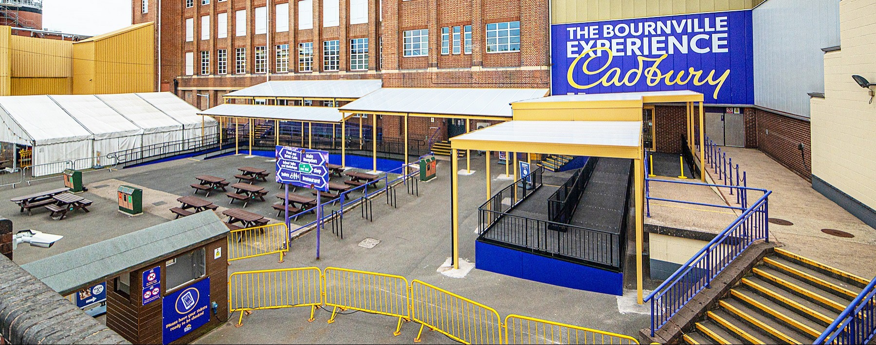 wheelchair access to Cadbury World