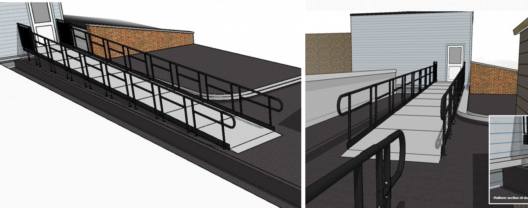 rooftop ramp drawing 